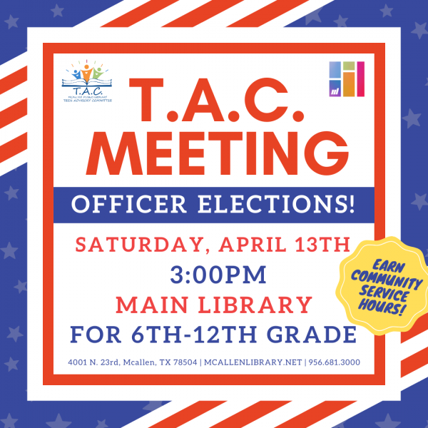 Image for event: TAC Meeting