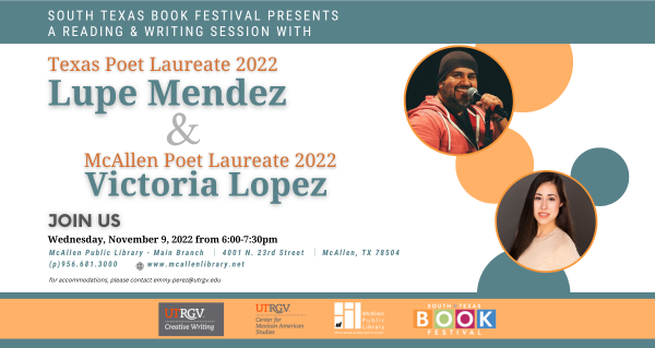 Image for event: SOUTH TEXAS BOOK FESTIVAL presents