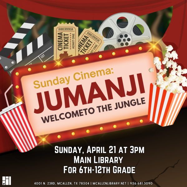 Image for event: Sunday Cinema: Jumanji