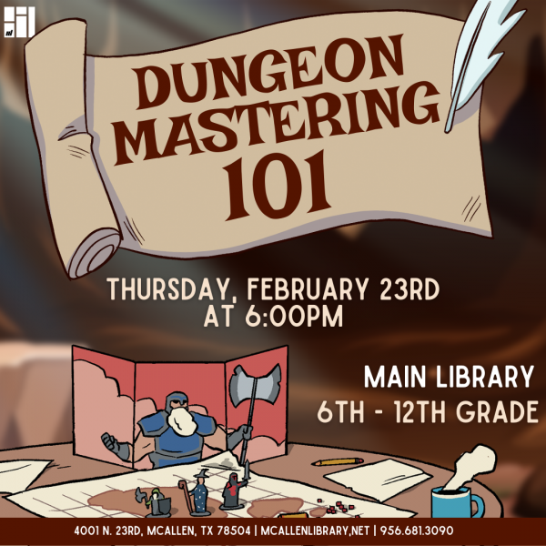 Image for event: Dungeon Mastering 101
