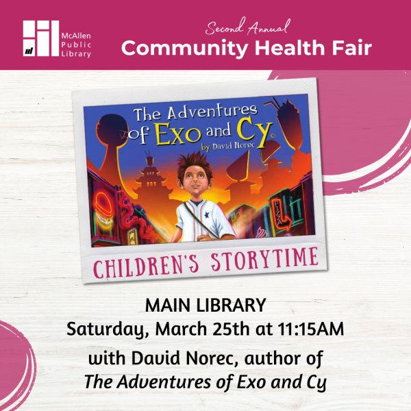 Image for event: Community Health Fair: Children's Storytime