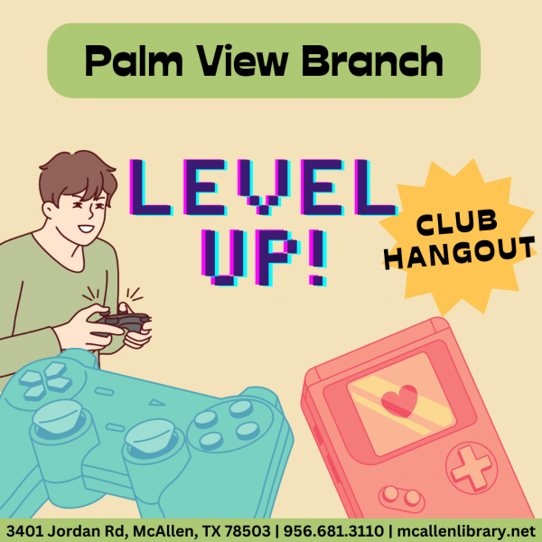 Image for event: Level Up! Club