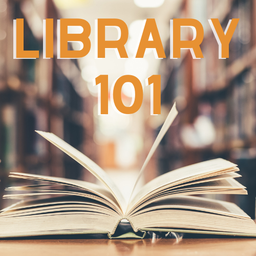 Image for event: LIBRARY 101