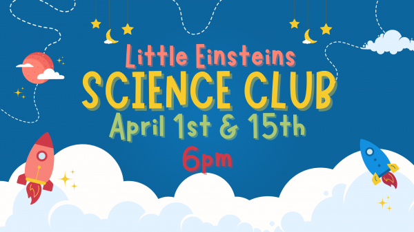 Image for event: Little Einsteins Science Club
