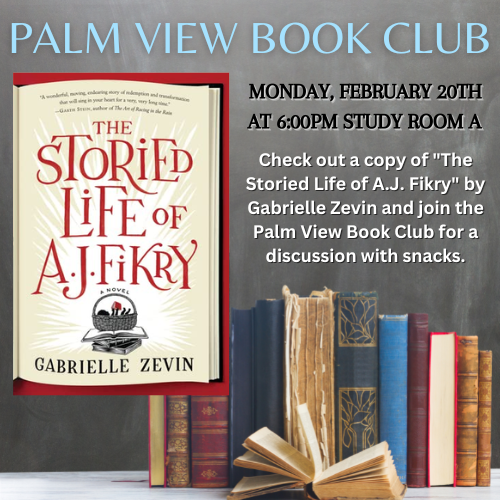 Image for event: PALM VIEW BRANCH BOOK CLUB