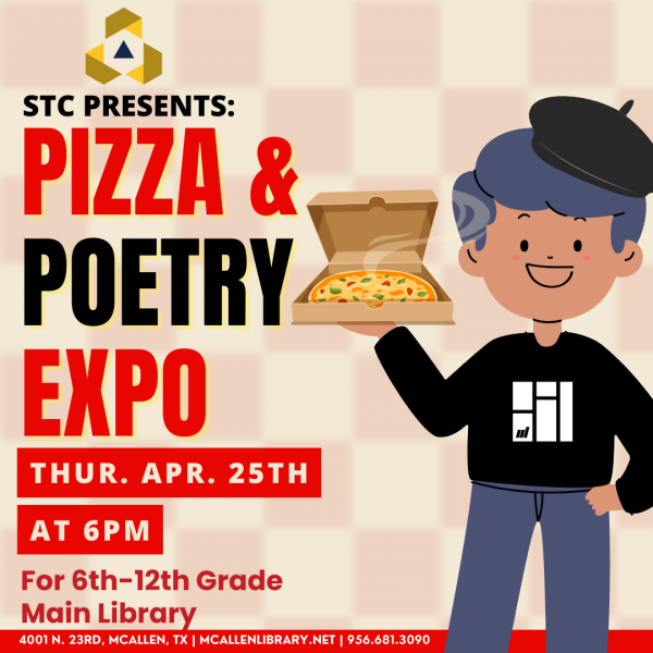 Image for event: Pizza &amp; Poetry Expo