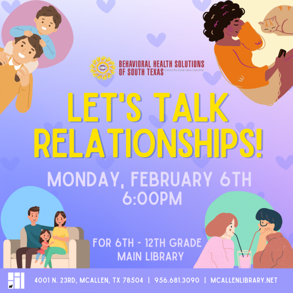 Image for event: Let's Talk Relationships!