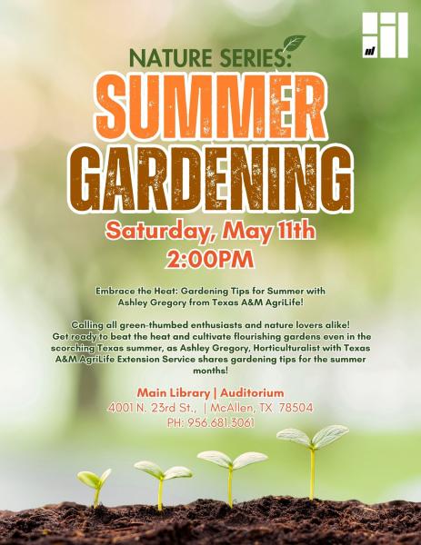 Image for event: Nature Series: Summer Gardening 