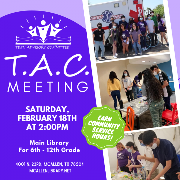 Image for event: TAC Meeting