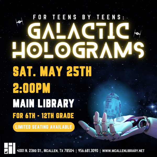 Image for event: FTBT: Galactic Holograms